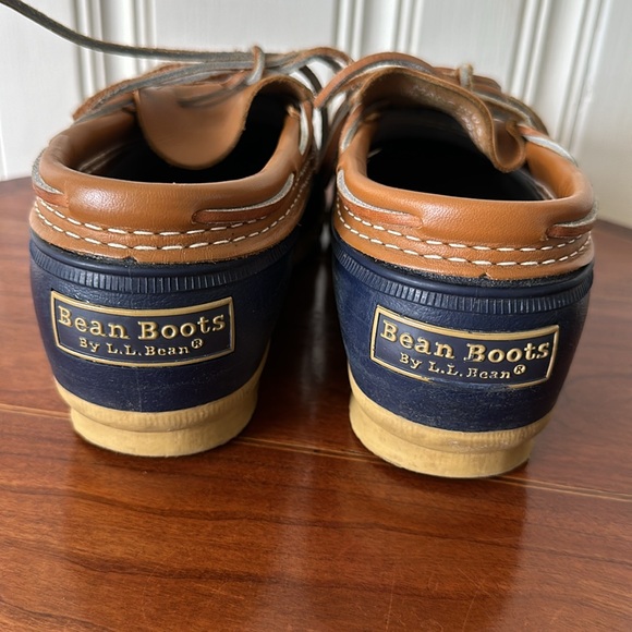 L.L. Bean Boots Rubber Moc Blue Size 8